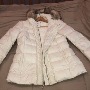 JUICY COUTURE OFFWHITE/CREAM PUFFER JACKET